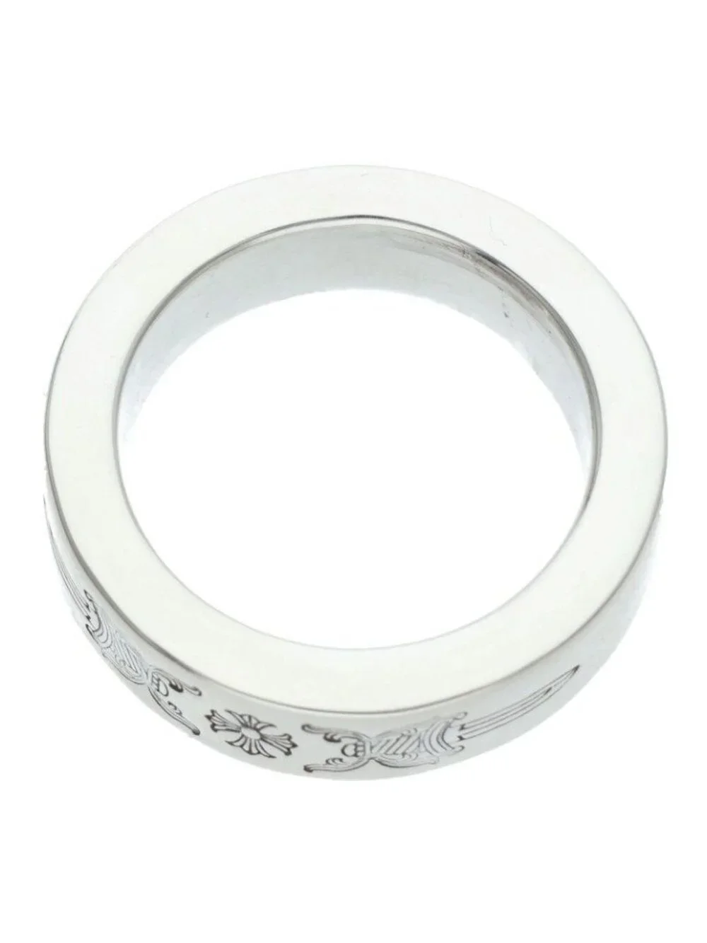 Chrome Hearts Spacer Dagger Silver Ring